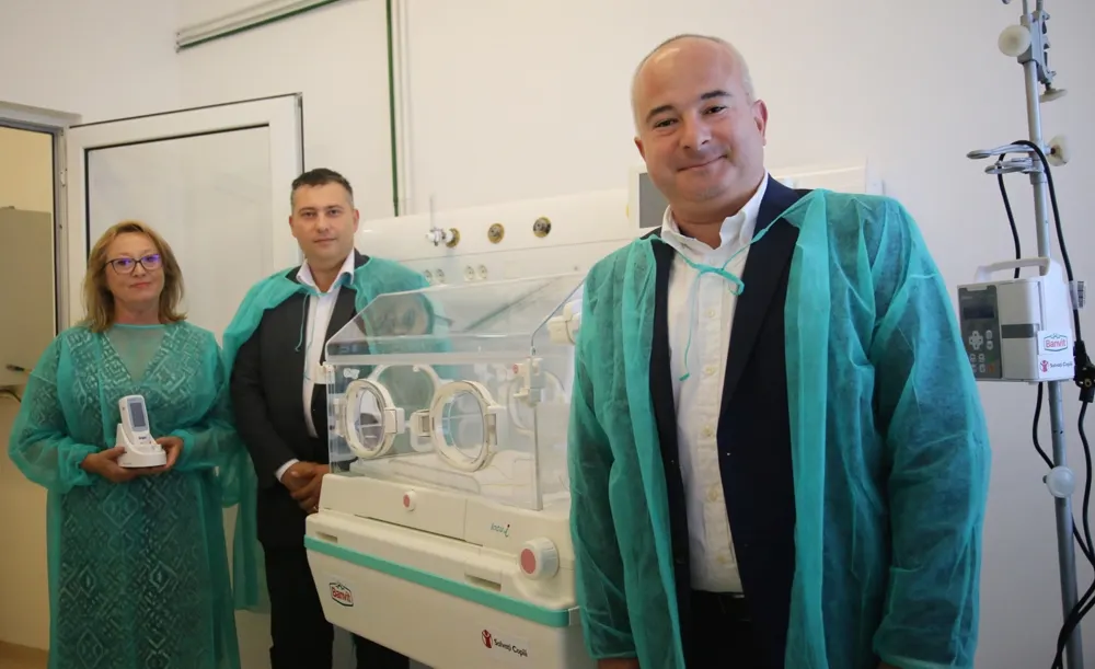 Aparatură medicală de 80.000 euro de la „Salvaţi Copiii” pentru maternitatea din Urziceni