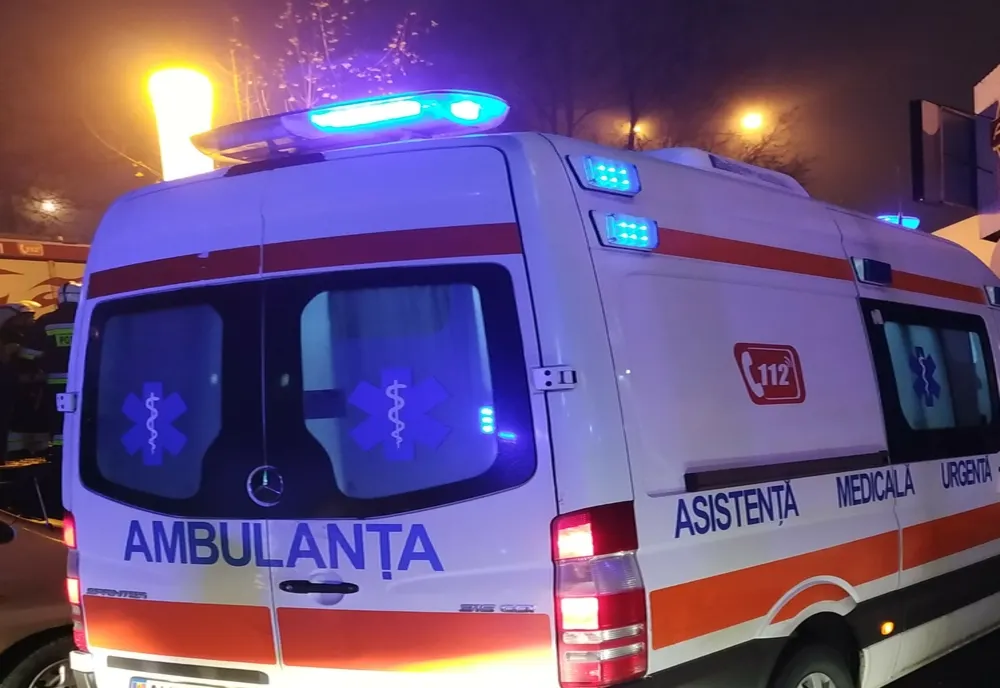 Accident grav în Ialomița. A fost transportat de urgență la spital