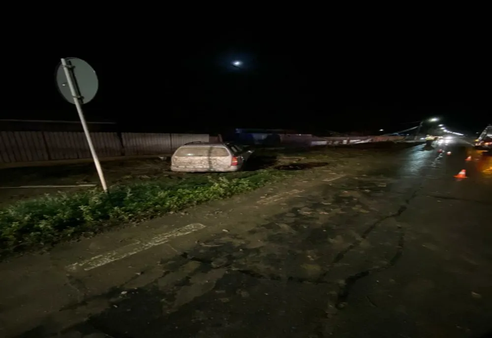  O persoană rănită în urma unui accident pe DN2A