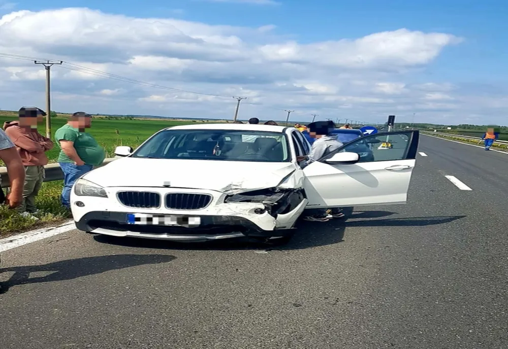 FOTO Alcoolul la volan face victime. O  fată de 12 ani a ajuns la spital