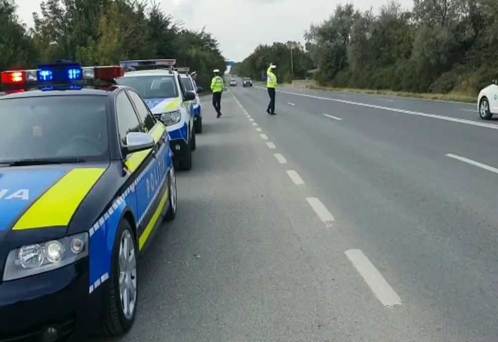 Poliția a dat amenzi pe bandă rulantă în Urziceni și Bărbulești