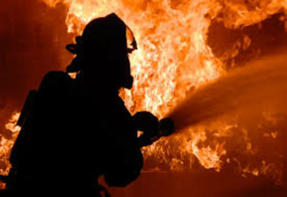 Incendiu în Armășești. De la ce au pornit flăcările