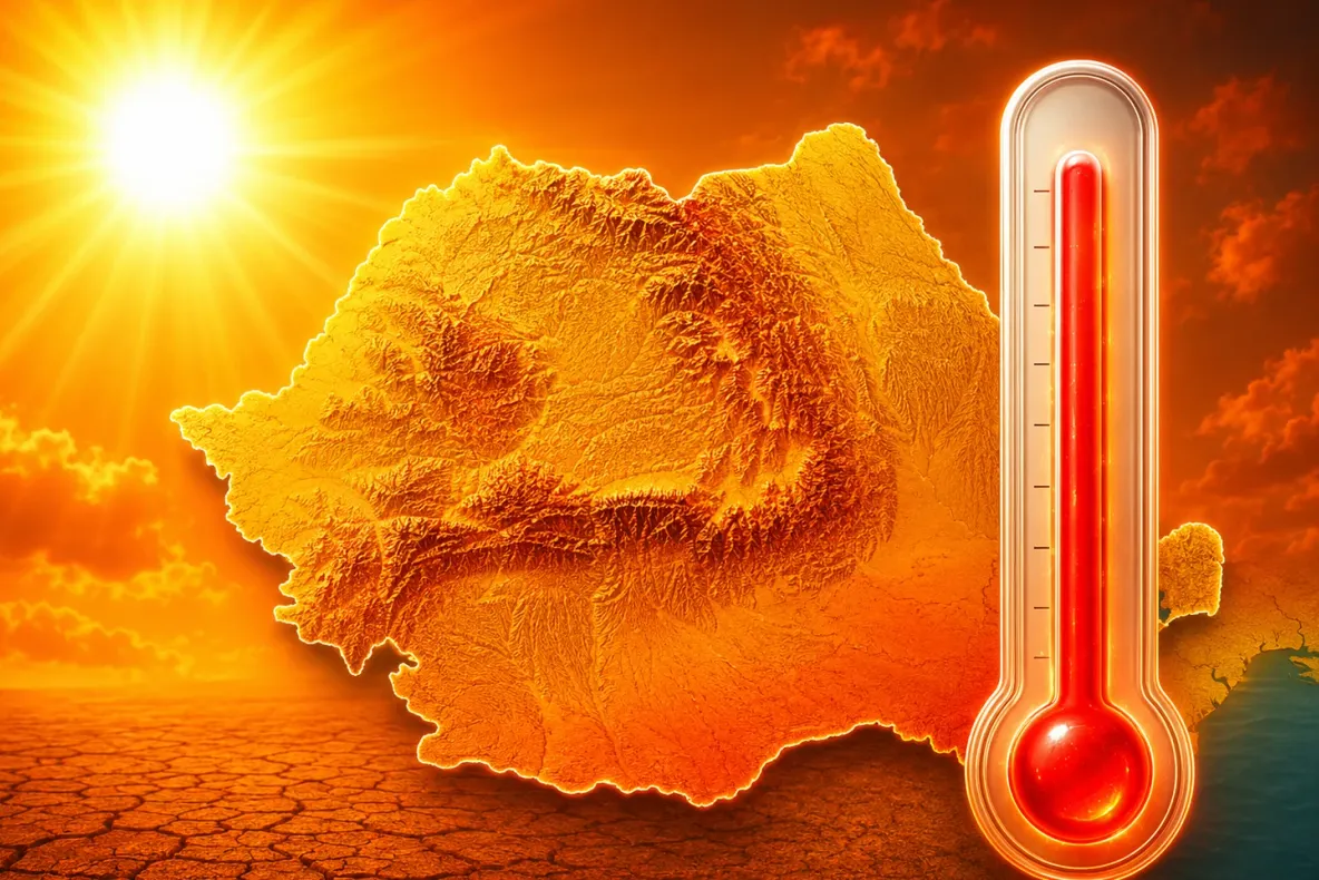 Primul val de căldură din această vară ajunge în România. ANM anunță temperaturi de până la 36 de grade