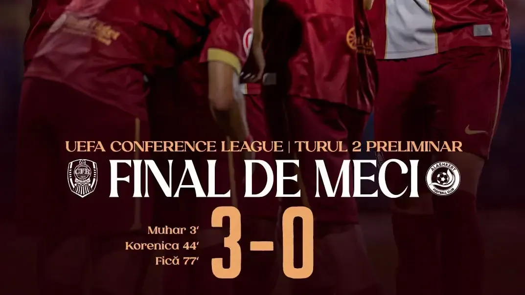 CFR Cluj a spălat ruşinea echipelor româneşti în Conference League