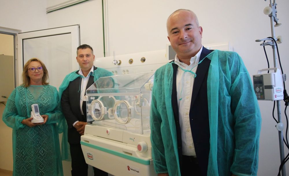 Aparatură medicală de 80.000 euro de la „Salvaţi Copiii” pentru maternitatea din Urziceni