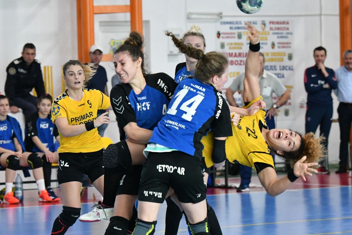 HCM Slobozia, victorii pe linie şi opt puncte în plus în fruntea clasamentului