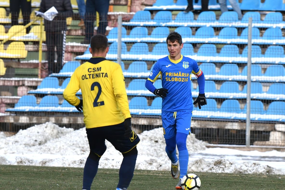 Unirea Slobozia câştigă ultimul meci din 2018 şi termină turul pe locul doi