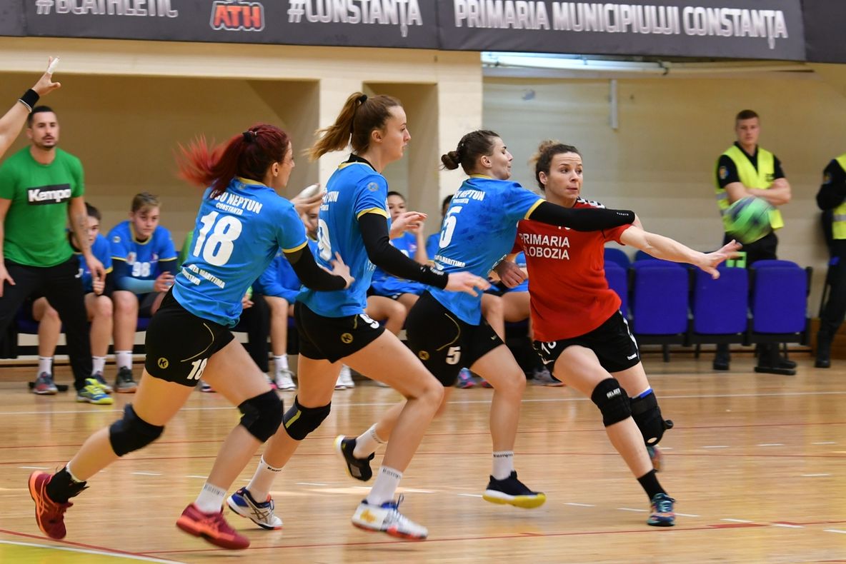 Neptun Constanţa câştigă şi o aduce pe HCM Slobozia cu picioarele pe pământ