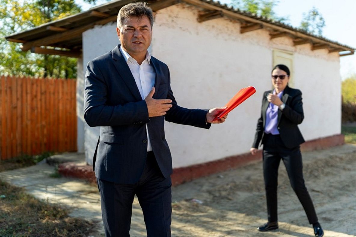 Investiție strategică în Ialomița! WC-ul școlii Ograda a fost inaugurat de două ori de autorități