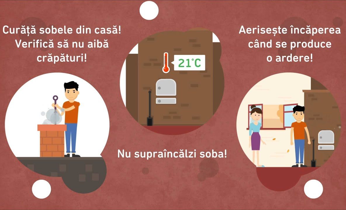 Două persoane intoxicate cu monoxid de carbon în comuna Movilița