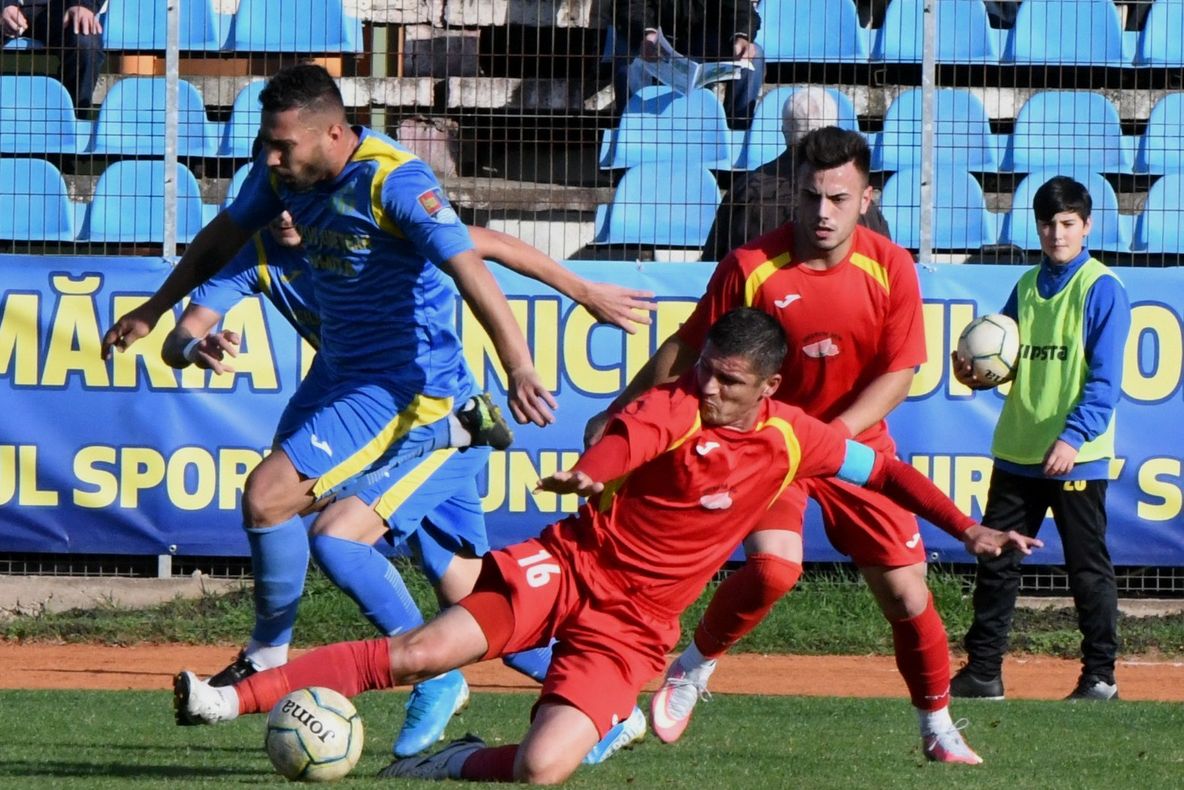 Unirea Slobozia câștigă derby-ul județean cu Recolta Gheorghe Doja