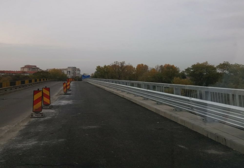 Se reia circulația rutieră pe Podul de la Slobozia!