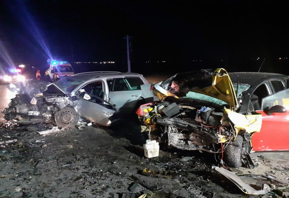 Galerie foto: Grav accident rutier la ieșirea din Urziceni