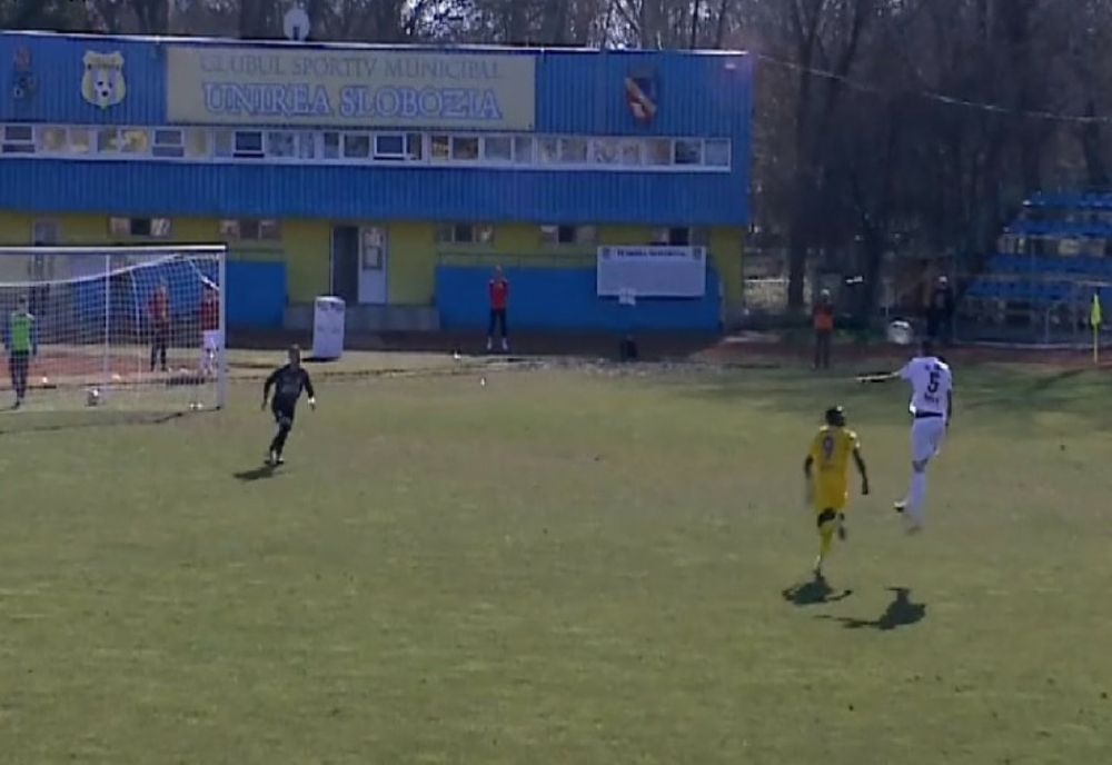 Victorie pentru Unirea Slobozia împotriva Rapidului 