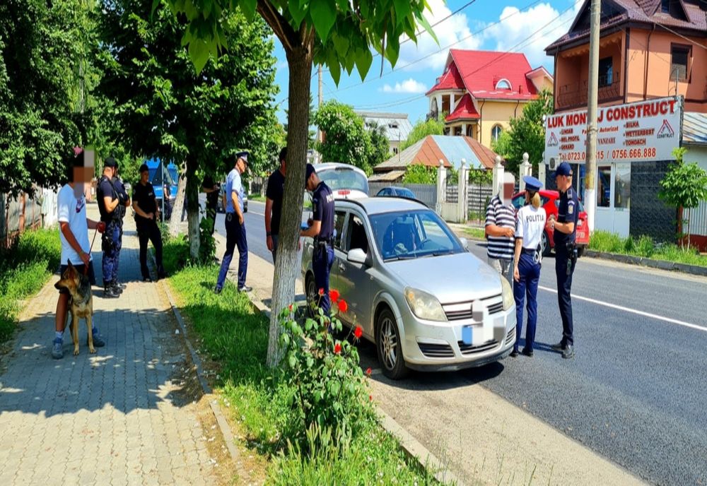 FOTO Razie de amploare la Țăndărei.  Câte amenzi au dat polițiștii