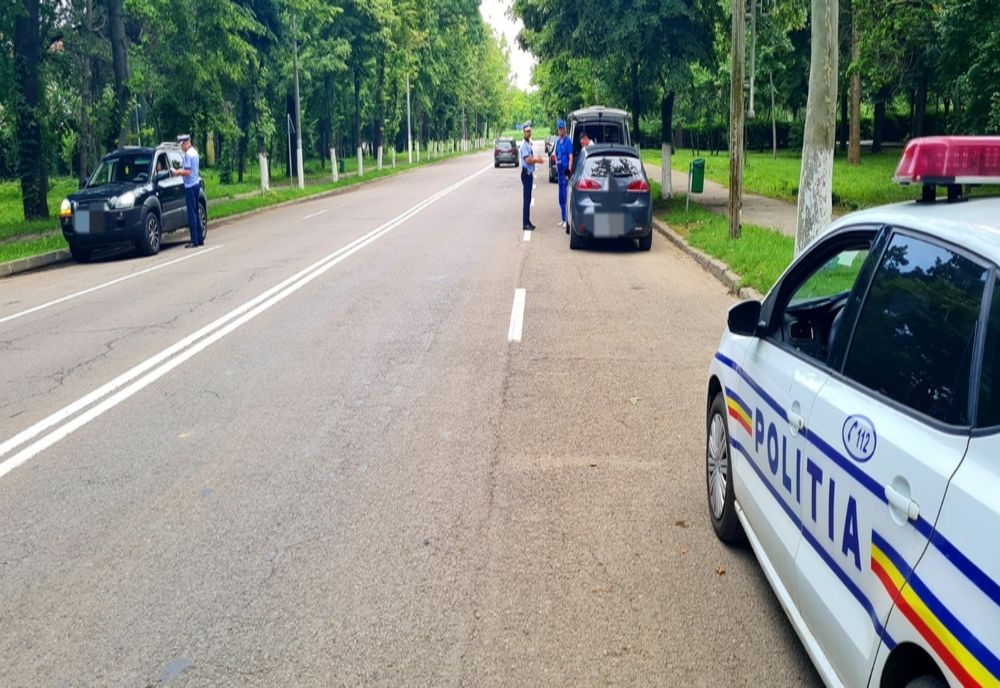 Tupeu maxim. La volan, fără permis de conducere. pe străzile din Slobozia