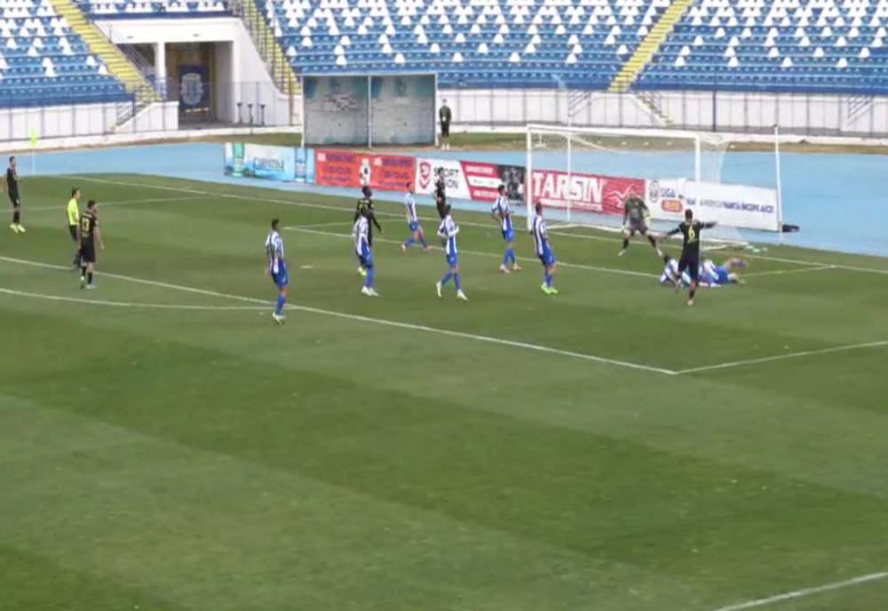 Politehnica Iași – Unirea Slobozia 3-1. Cartonaș roșu pentru Mihalcea