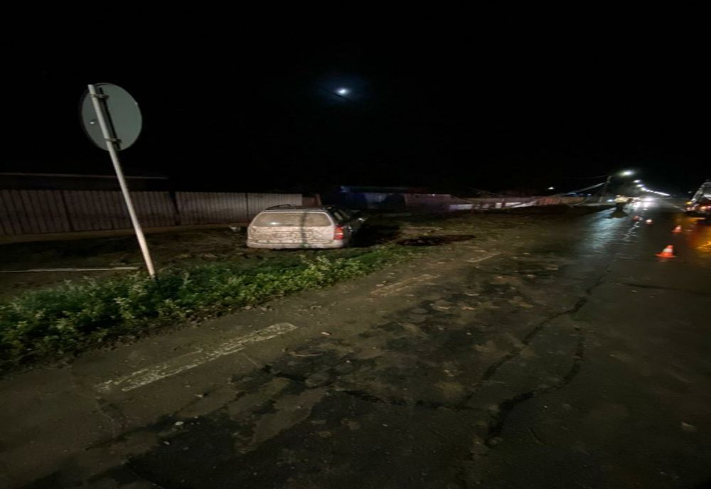  O persoană rănită în urma unui accident pe DN2A