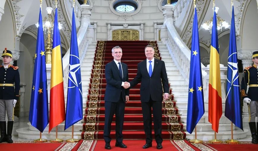 Șeful NATO vine mâine în România, pentru a primi trupele americane la baza Kogălniceanu