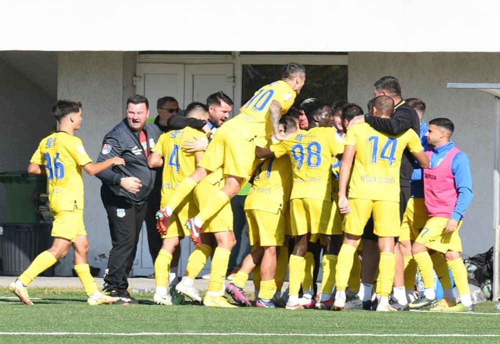 Unirea Slobozia o demolează pe Progresul Spartac la Buftea