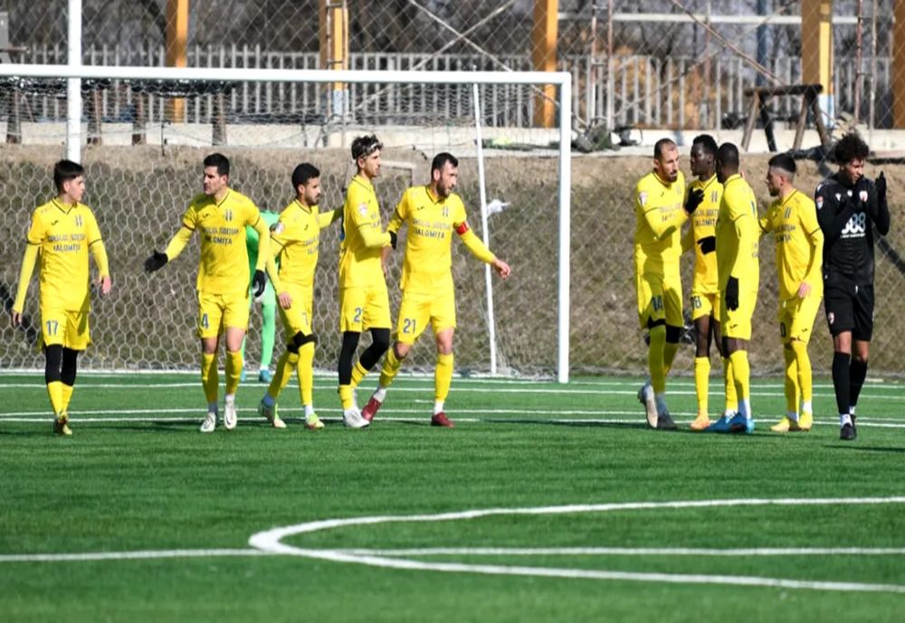 Unirea Slobozia, victorie în amical de lux cu Dinamo