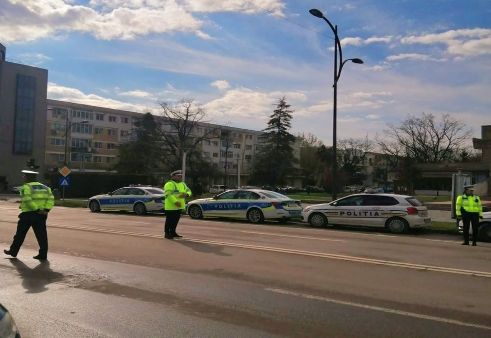 Razie "blitz" în Slobozia. Amenzi pe bandă rulantă