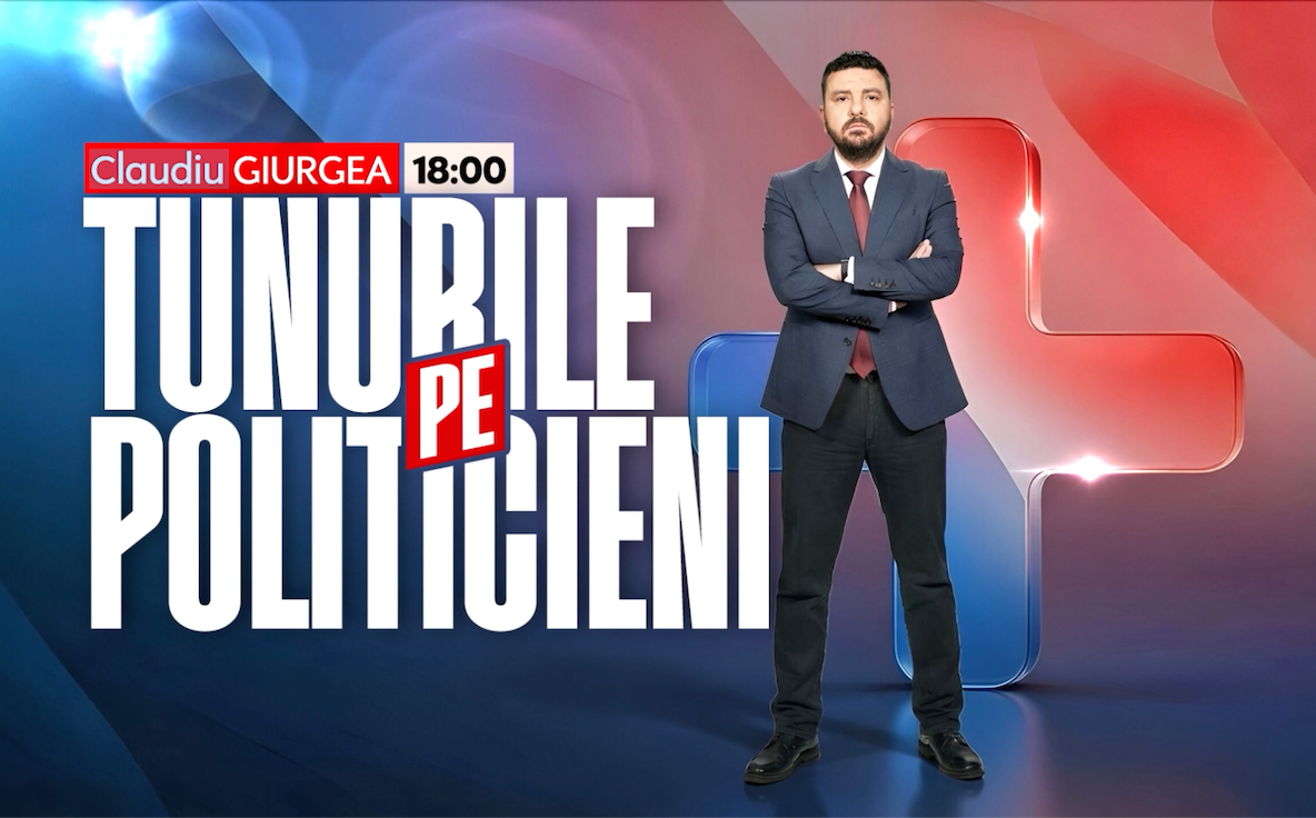 Analiza momentului, cu Claudiu Giurgea! De la ora 18:00 – Tunurile pe Politicieni, la Realitatea PLUS.
