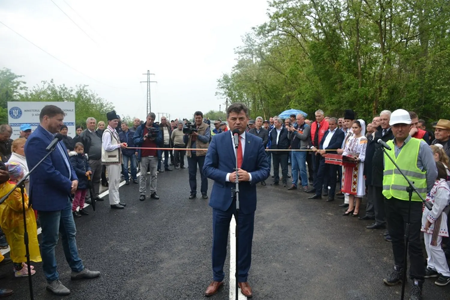 inaugurare pod dridu