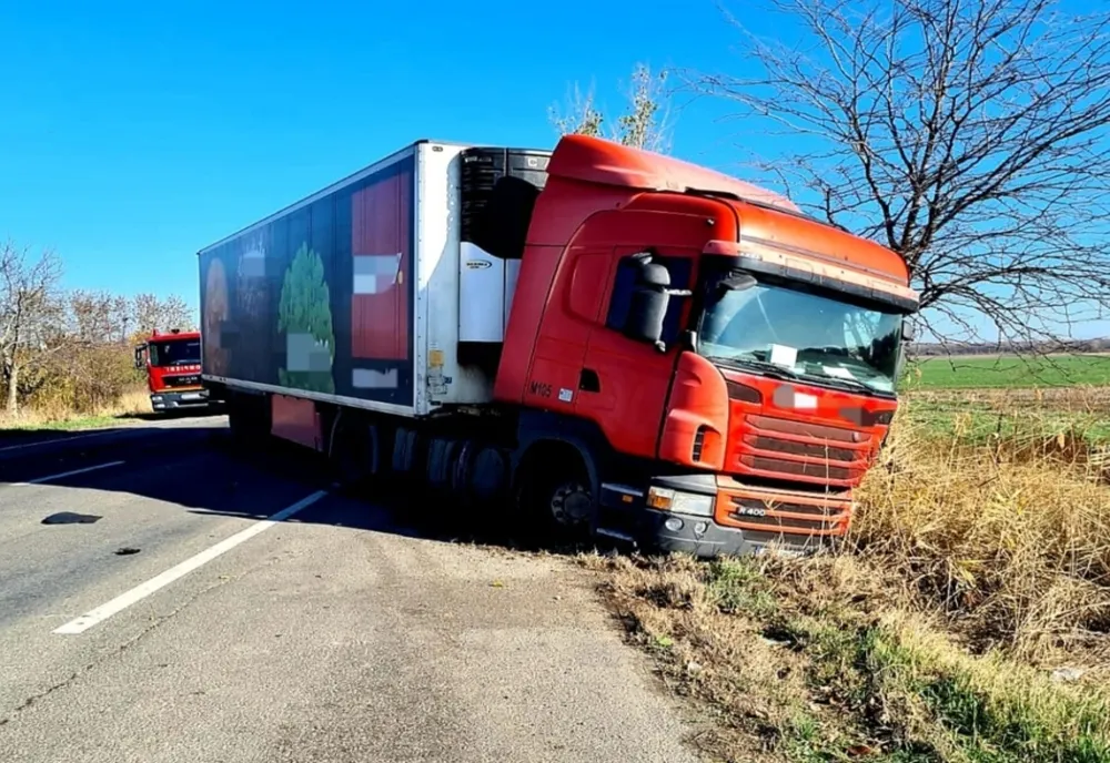 Trafic blocat pe pe DN2A - E60