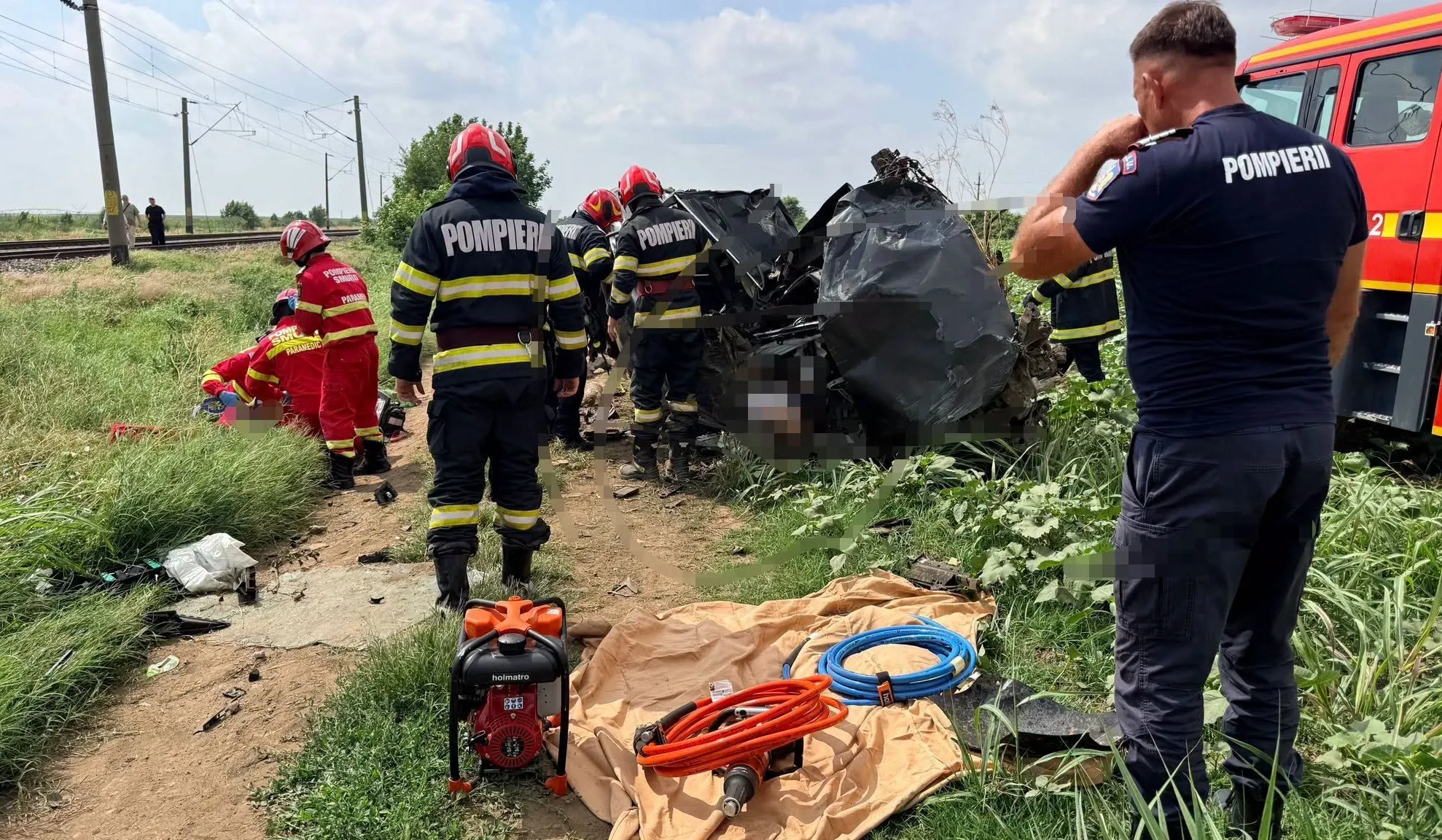 Accident grav în Ialomița