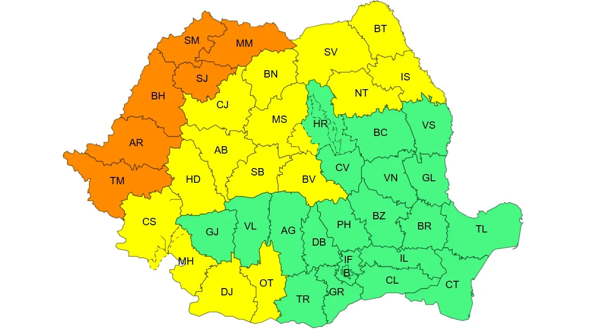 Alertă meteo de caniculă