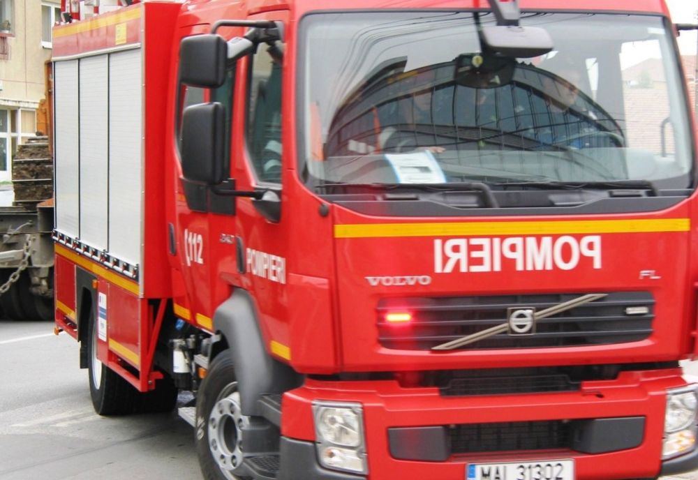 Incendiu într-o garsonieră din Slobozia