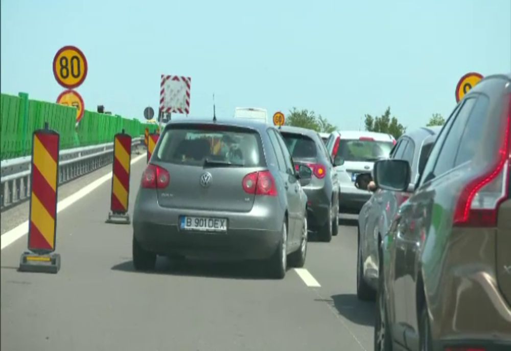 Accident cu trei mașini pe Autostrada A2 București – Constanța