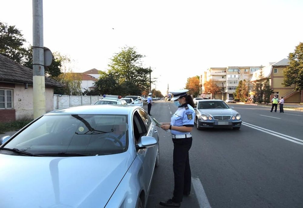 Razie de amplore la Fetești. Amenzi pe bandă rulantă