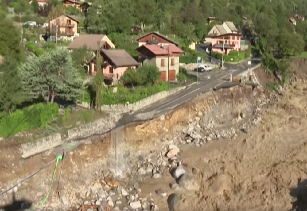 VIDEO/ Italia și Franța, lovite de inundații puternice