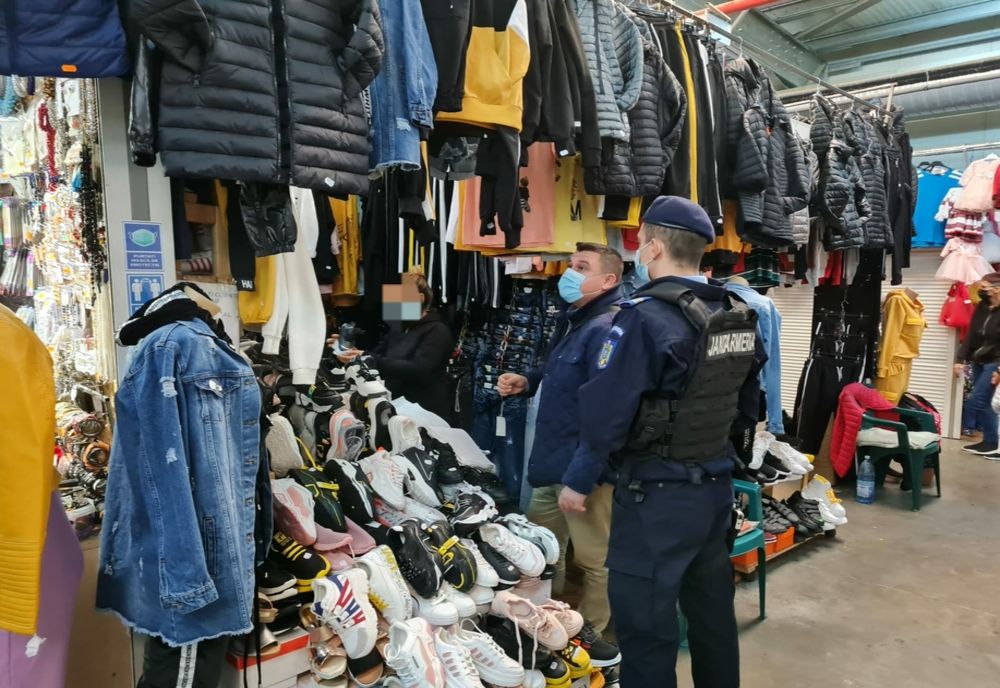 FOTO| Razie in piața și bazarul din Slatina. Amenzi record în patru ore