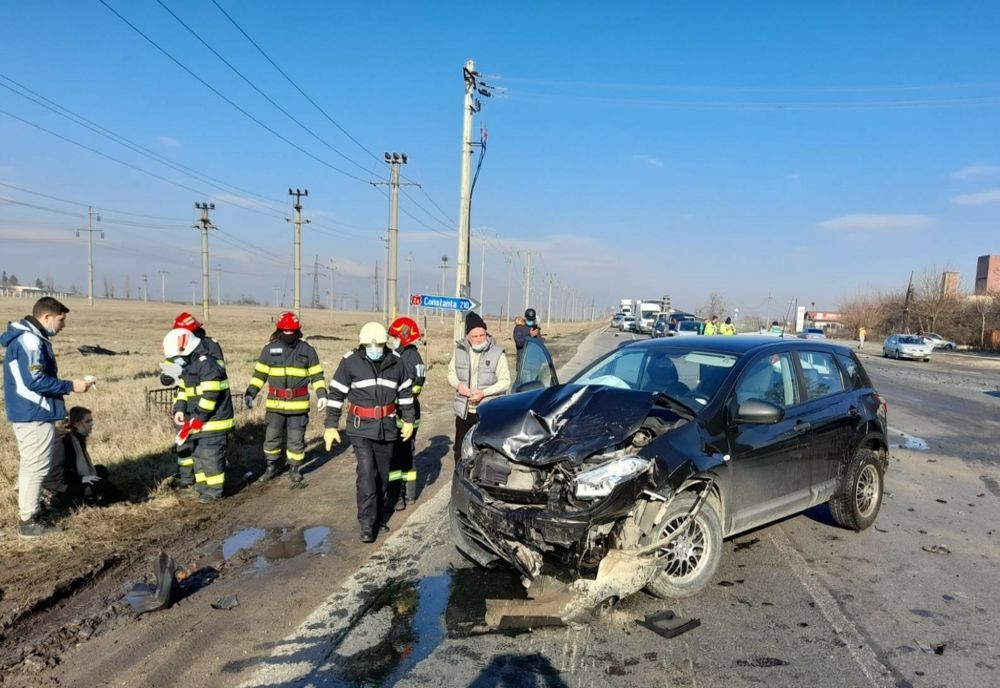 FOTO|Accident cu cinci victime în Slobozia
