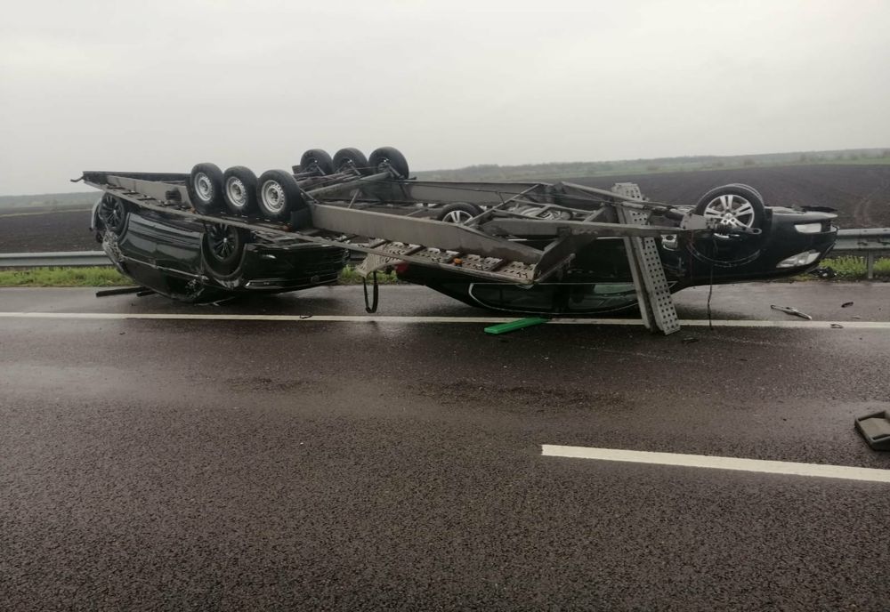 Accident pe Autostrada A2. Circulația rutieră îngreunată!