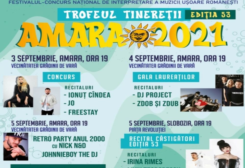 Festivalul " Trofeul Tineretii Amara" 2021