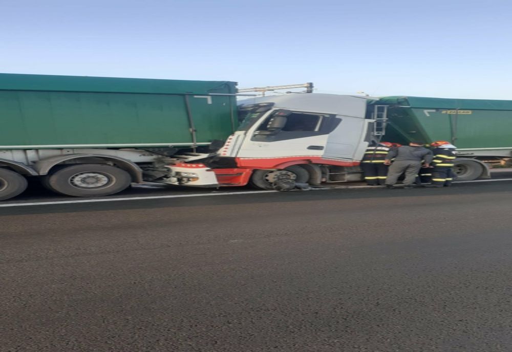 FOTO Accident pe Autostrada București – Constanța