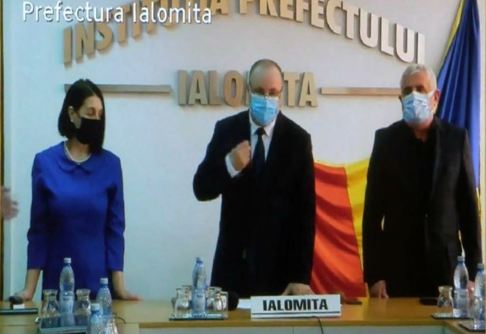 Marin Constantin a fost investit prefect al judeţului Ialomiţa