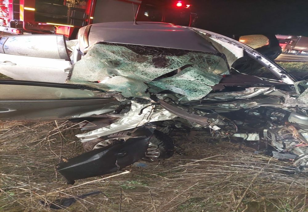 FOTO Accident teribil pe drumurile din Ialomița. Un mort și doi răniți