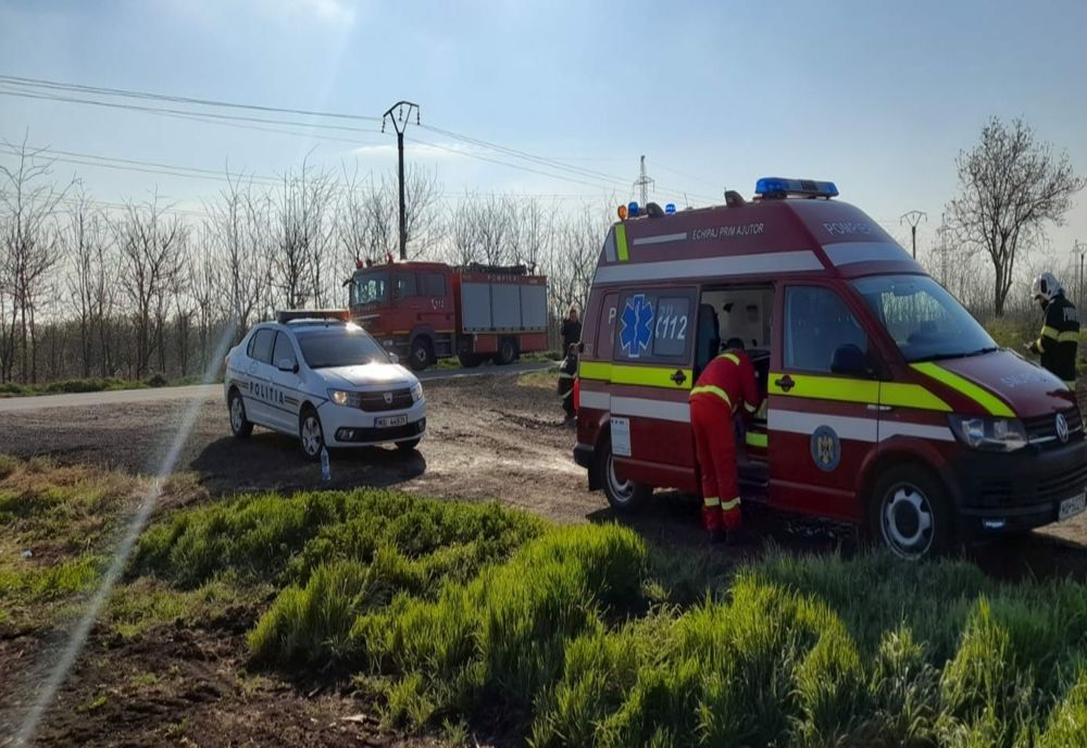 FOTO Accident teribil în Ialomița. Un mort si trei răniți, printre care doi copii
