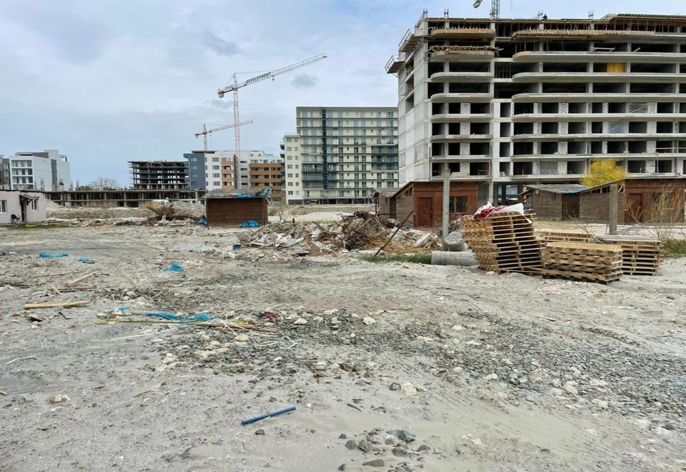 FOTO Garda de Mediu, amenzi de 1,4 milioane de lei pe litoral. Aproape toate șantierele de construcții nu respectă legislația de mediu