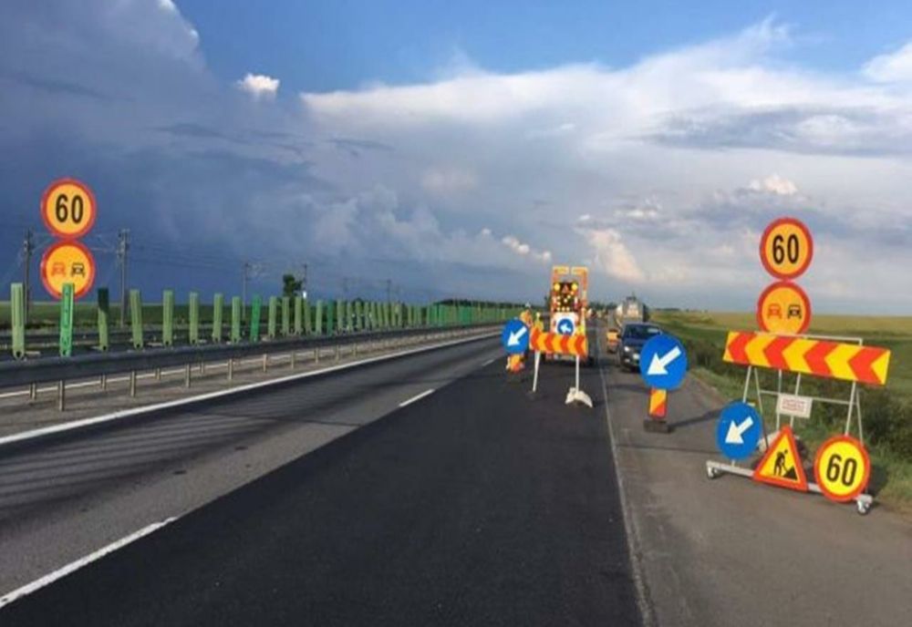 Traficul pe autostrada Soarelui se va închide timp de patru nopţi, în intervalul orar 22:00 - 05:00