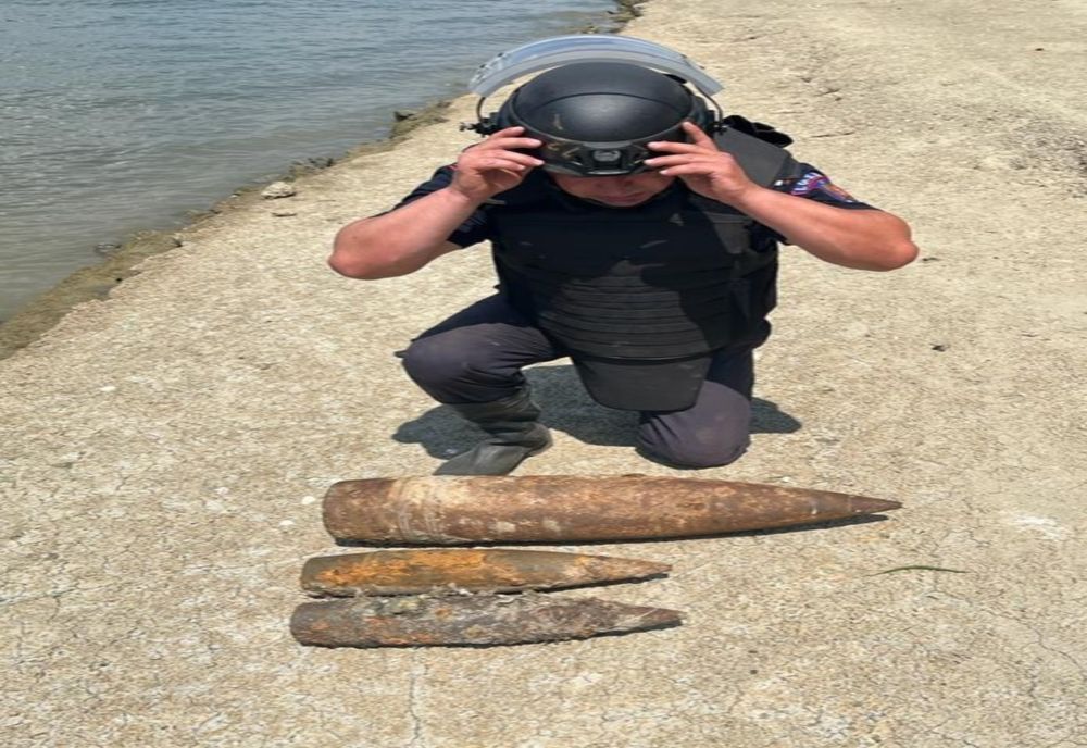 Descoperire "explozivă" în Balta Ialomiței