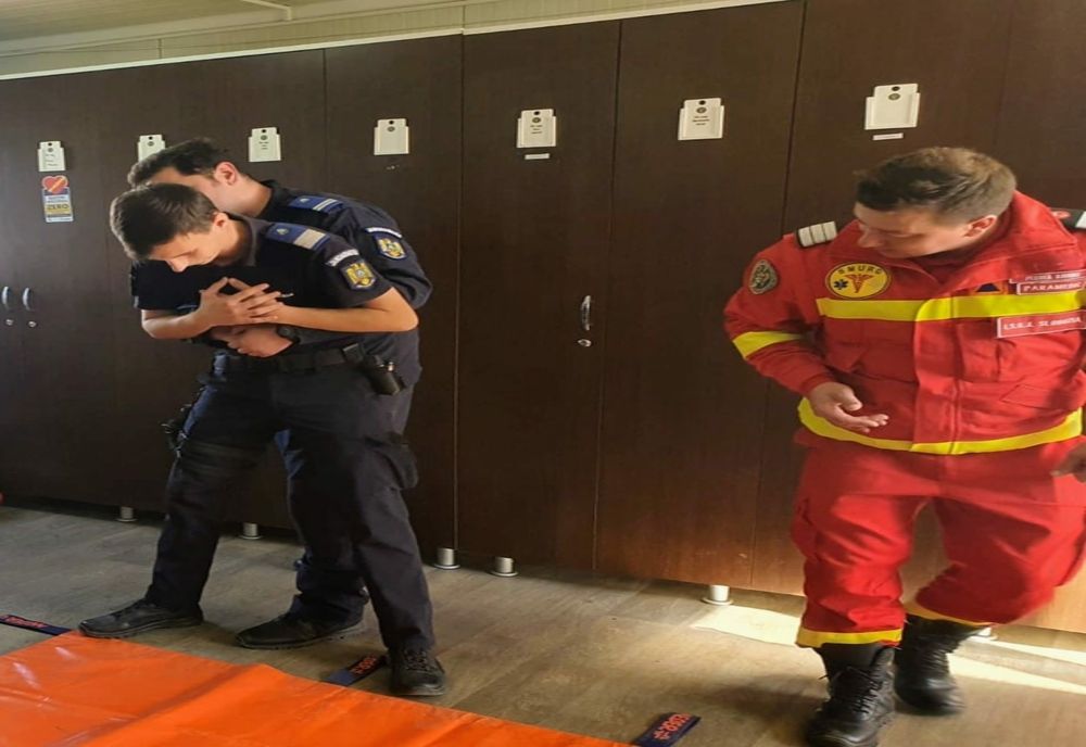 Sesiuni de prim ajutor dedicate jandarmilor ialomițeni