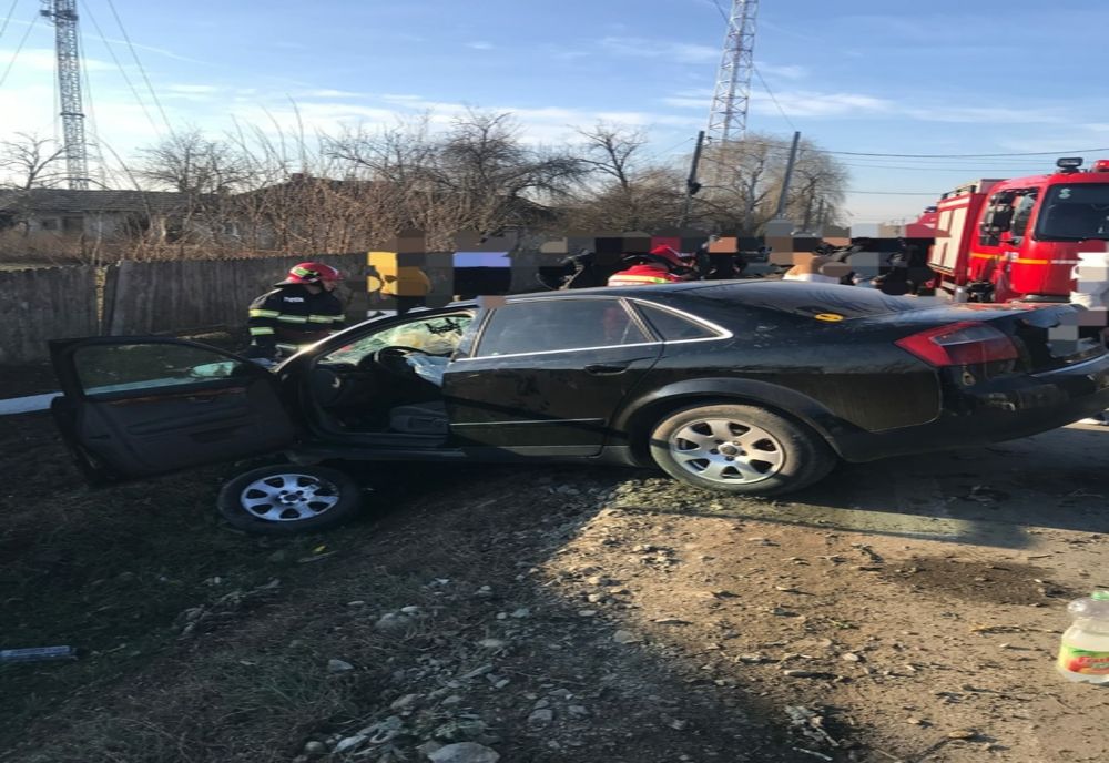 Două victime în urma unui accident în Coșereni