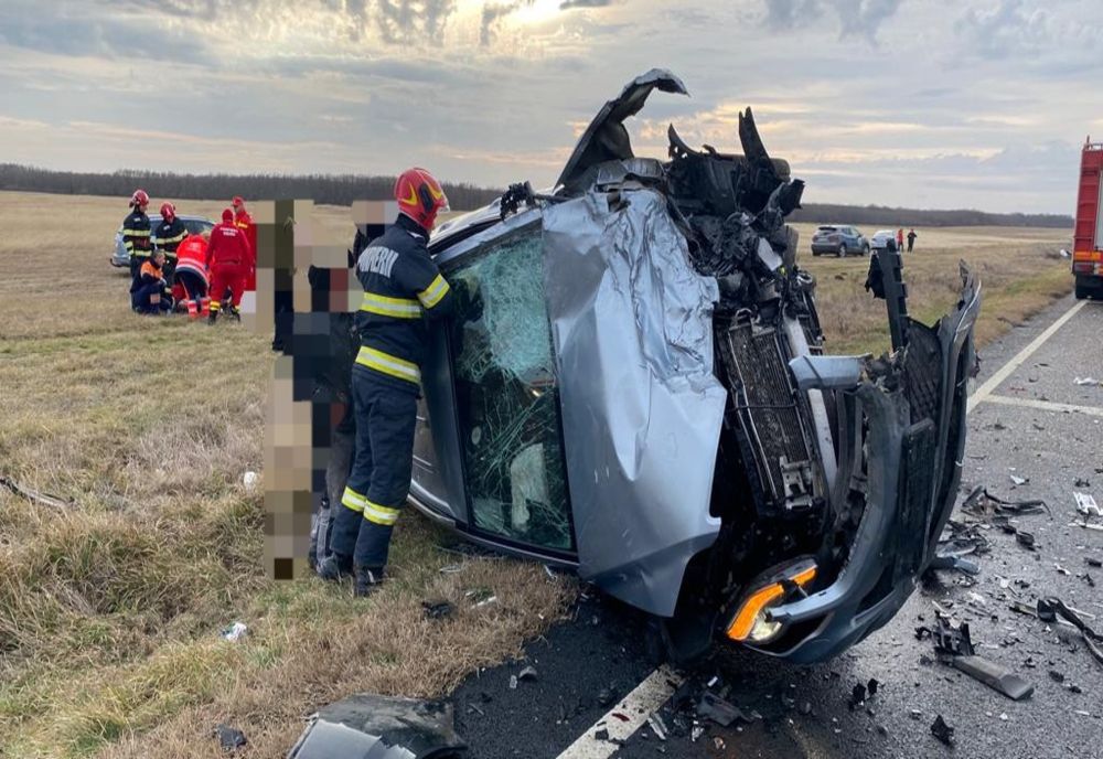 FOTO Accident grav pe DN2A