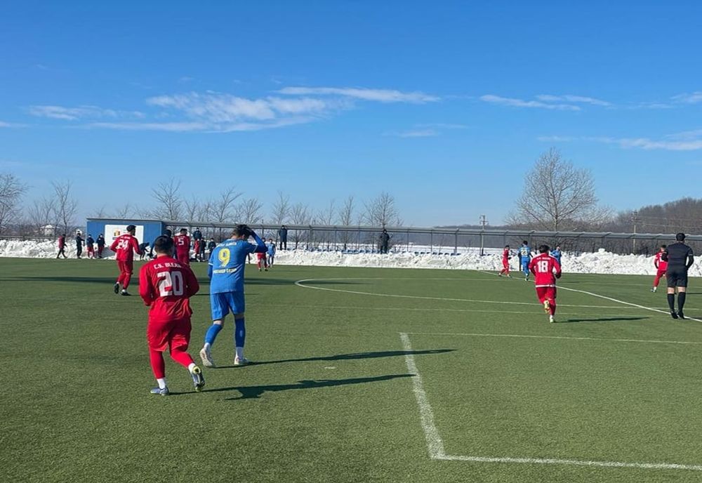 Victorie pentru Unirea într-un meci amical